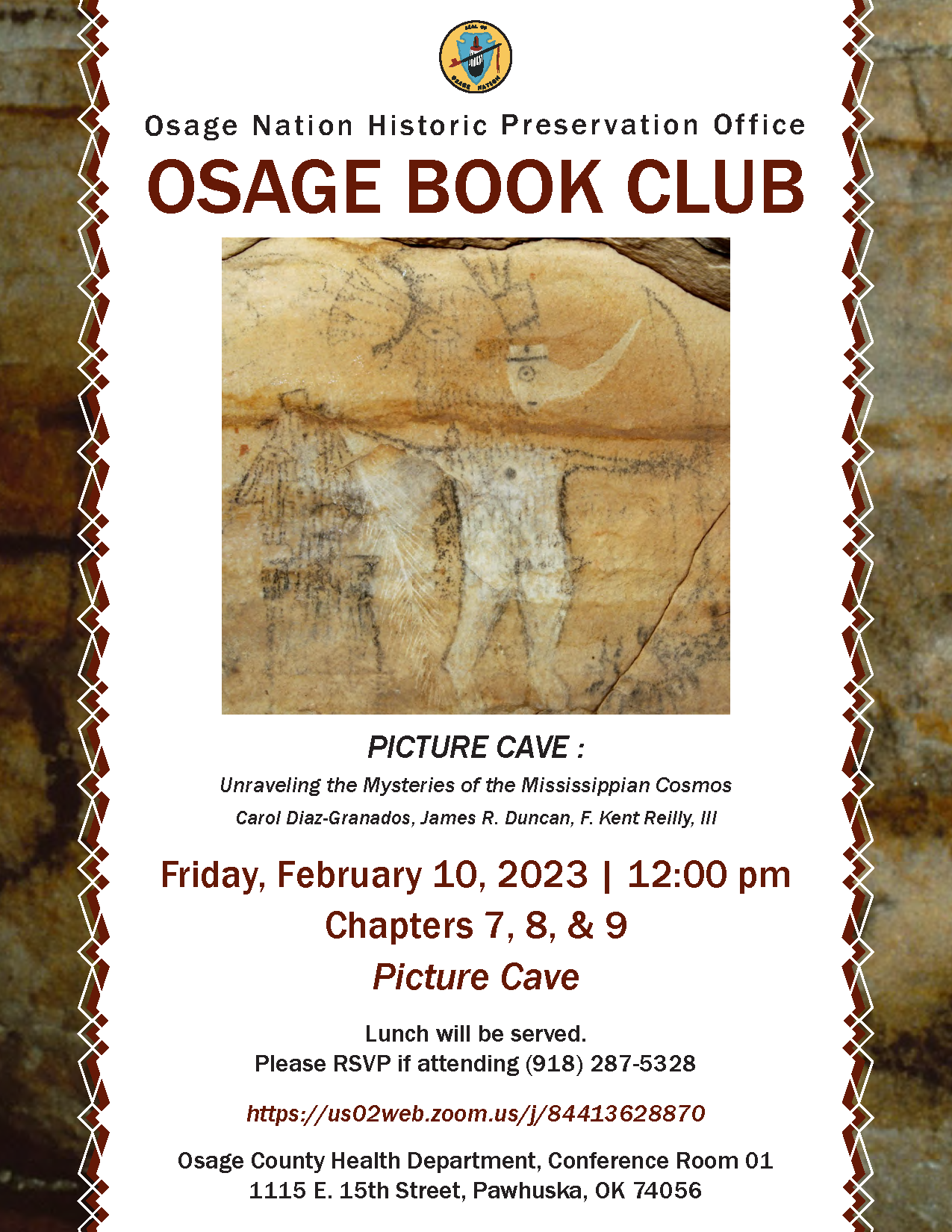 Osage Book Club flyer