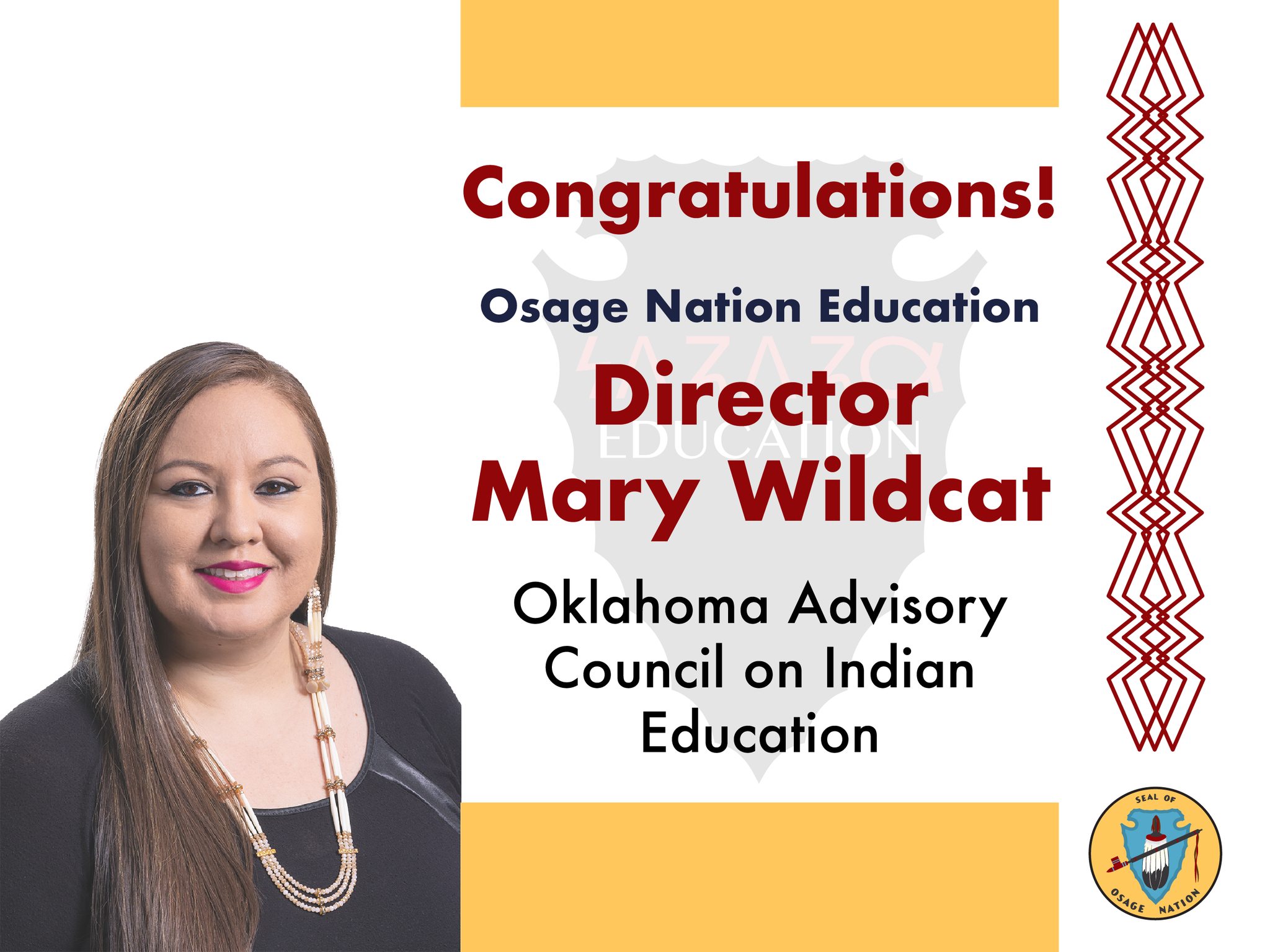 Mary Wildcat Education Appointment