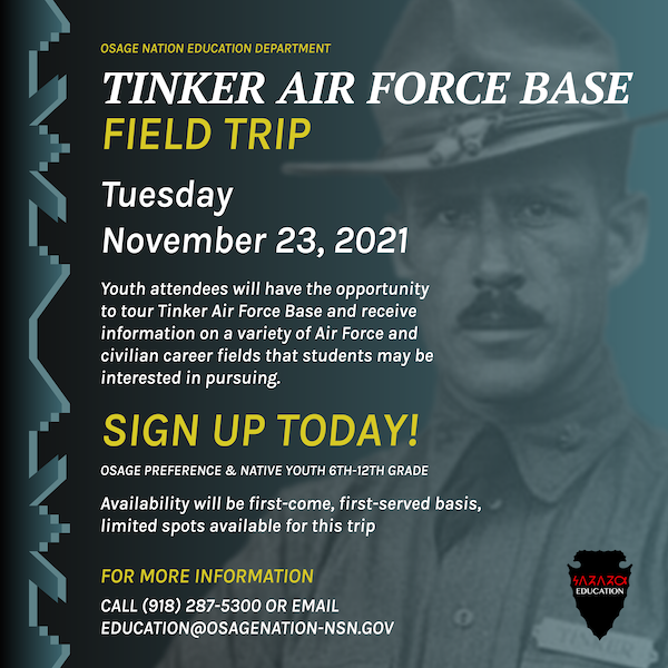 Tinker Air Force Base Field Trip