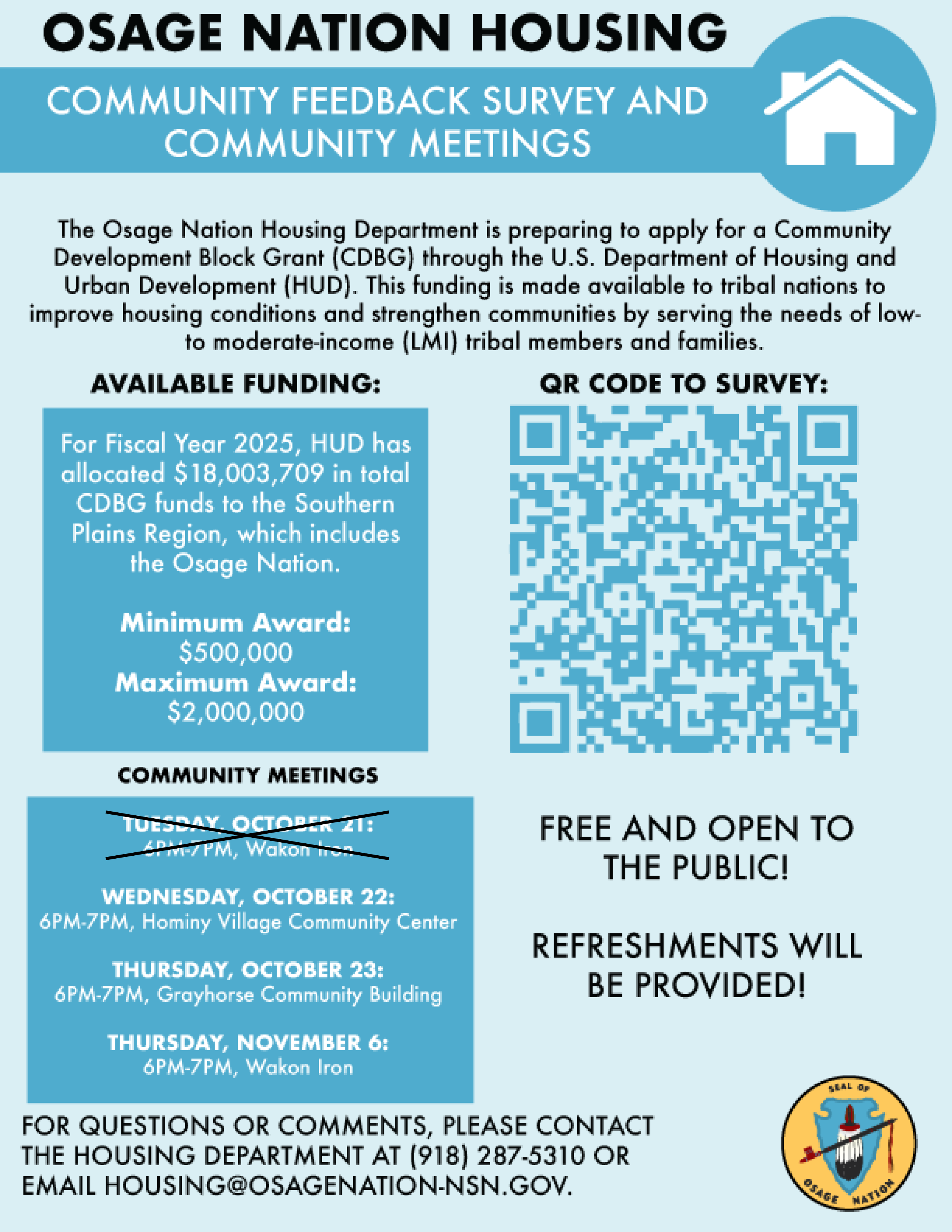 Housing Grant Update