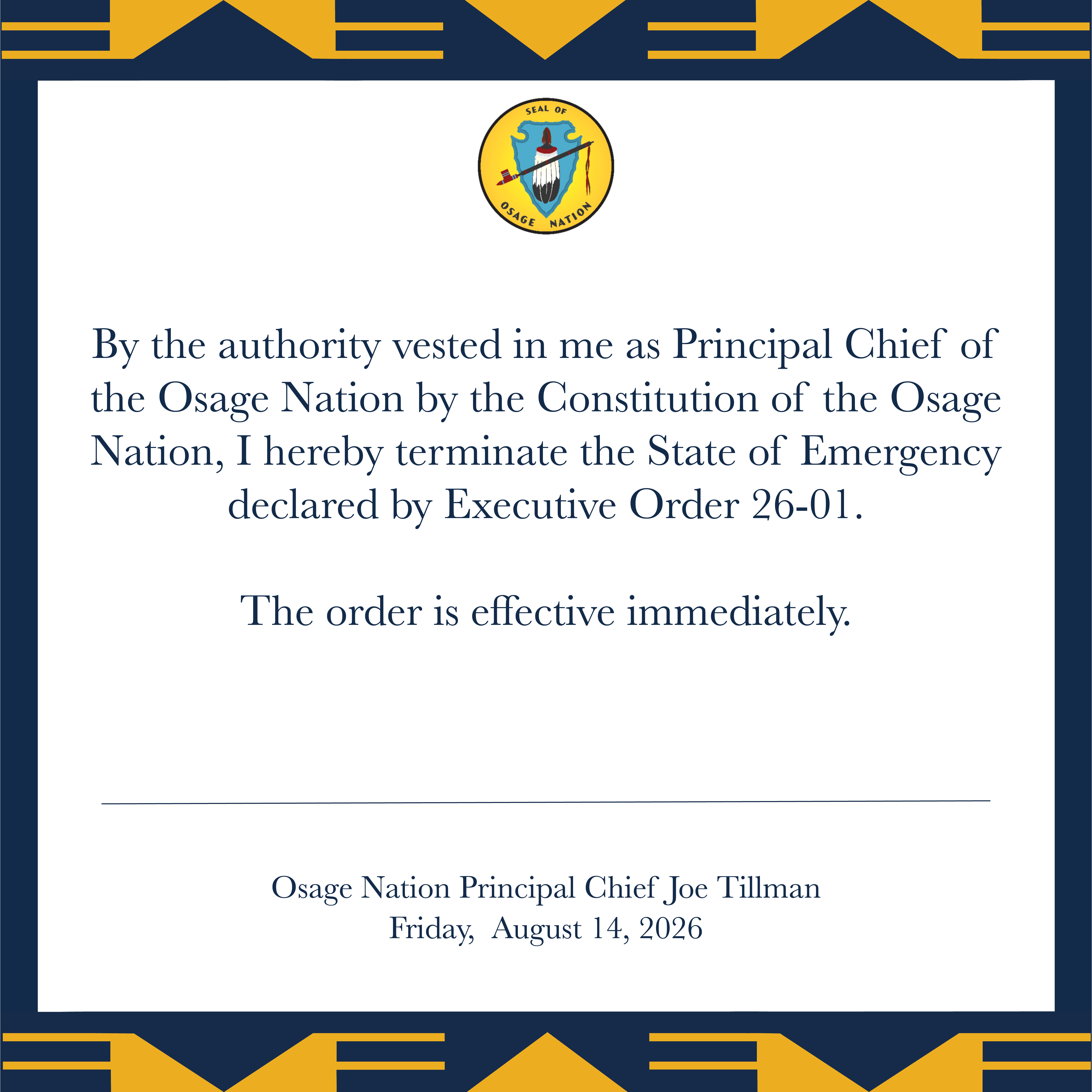 Executive Order 26-02
