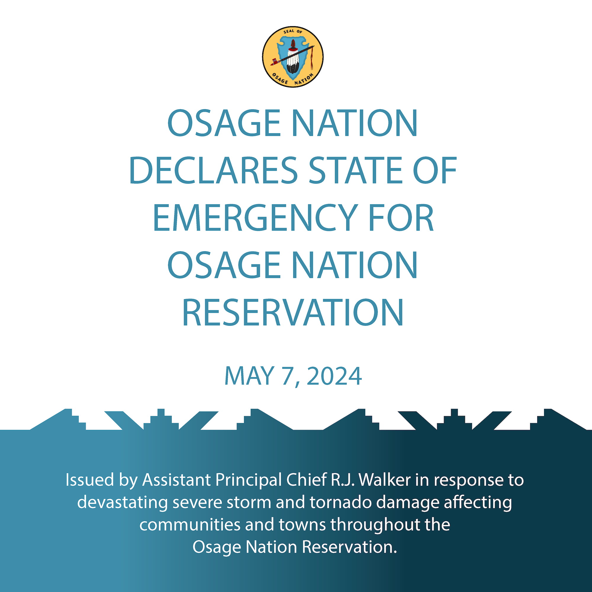 Osage Nation Issues State of Emergency for the Osage Nation Reservation ...