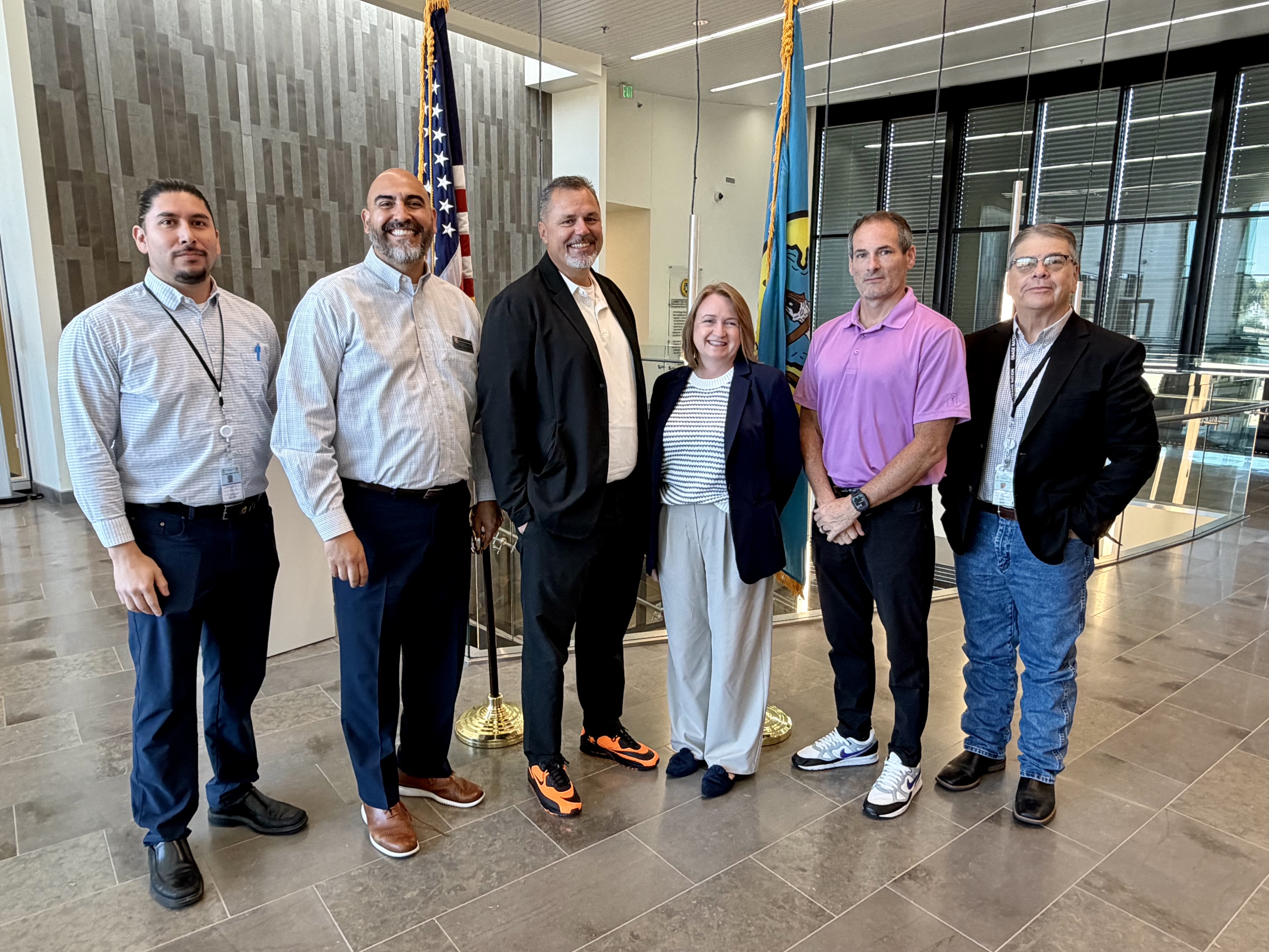 Area Superintendents Visit