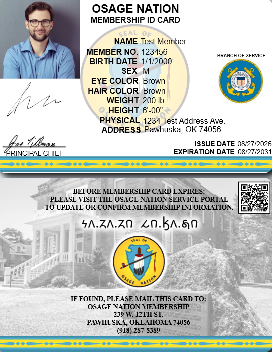 Generic card example