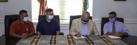 Osage leadership purchases Mid-Continent Property in Pawhuska, OK