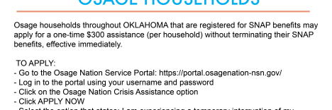 SNAP Oklahoma Temporary