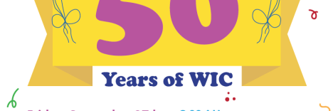 50 Years of WIC Flyer 